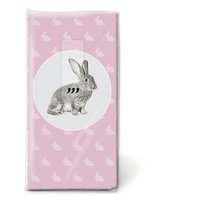 Taschentücher - Portrait of rabbit