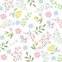 Servietten 33x33 cm - Moments Pastel florals Servietten 33x33 cm - Moments Pastel florals