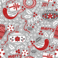 Servietten 33x33 cm - Peace