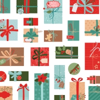 Servietten 33x33 cm - Presents