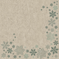 Servietten 33x33 cm - Snowflakes