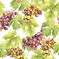 Servietten 33x33 cm - Grapes