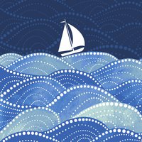 Servietten 33x33 cm - Sailing