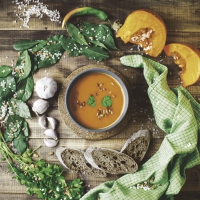 Servietten 33x33 cm - Pumpkin soup