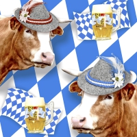 Servietten 33x33 cm - Wiesngaudi