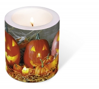 Dekorkerze - Pumpkin king