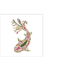 Servietten 25x25 cm - Green Koi Servietten 25x25 cm - Green Koi