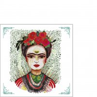 Servietten 25x25 cm - Frida: Memory the Heart