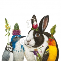 Servietten 25x25 cm - Simply Radishing