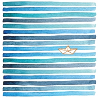 Servietten 33x33 cm - Paper Boat Servietten 33x33 cm - Paper Boat