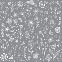 Servietten 33x33 cm - Pure grey Servietten 33x33 cm - Pure grey