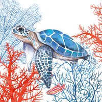Servietten 33x33 cm - The Turtle