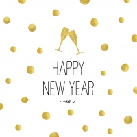 Servietten 25x25 cm - Happy New Year! Servietten 25x25 cm - Happy New Year!