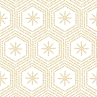 Servietten 25x25 cm - Sirius gold