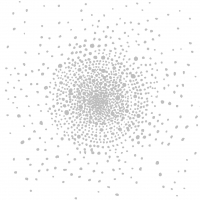 Servietten 33x33 cm - Silver Nuggets white