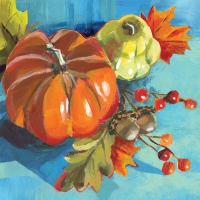 Servietten 33x33 cm - Pumpkin Musée