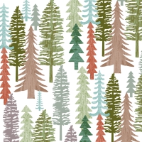 Servietten 33x33 cm - Forest