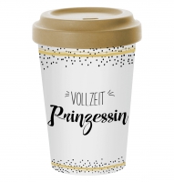 Bamboo mug To-Go - Vollzeit Prinzessin Bamboo mug To-Go - Vollzeit Prinzessin