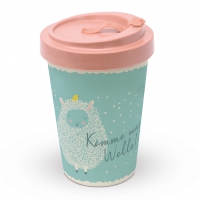 Bamboo mug To-Go - Komme Was Wolle Bamboo mug To-Go - Komme Was Wolle