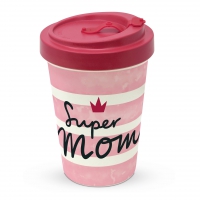Bamboo mug To-Go - Super Mom Bamboo mug To-Go - Super Mom
