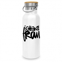 Edelstahl Trinkflasche - Schöne Frau Edelstahl Trinkflasche - Schöne Frau