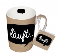 Porzellan-Tasse - Läuft