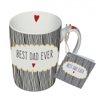 Porzellan-Tasse - Best Dad