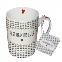 Porzellan-Tasse - Best Grandma