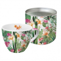 Porzellan-Tasse - Cactus Fantasy