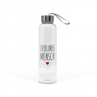 Glasflasche - Lieblingsmensch