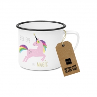 Metal Cup - Happy Metal Pink Unicorn Metal Cup - Happy Metal Pink Unicorn