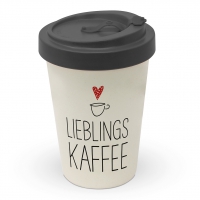 Bamboo mug To-Go - Lieblingskaffee