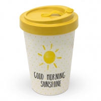 Bamboo mug To-Go - Good Morning Sunshine