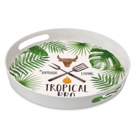 Tablett - Tropical BBQ Tablett - Tropical BBQ