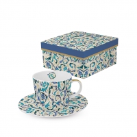 Espresso Tassen - Fiorentina azzurra real gold