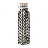 Edelstahl Trinkflasche - Ginza black gold Edelstahl Trinkflasche - Ginza black gold