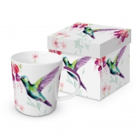 Porzellan-Henkelbecher - Hummingbird Porzellan-Henkelbecher - Hummingbird