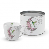 Porzellan-Tasse - Hummingbird Moon Porzellan-Tasse - Hummingbird Moon