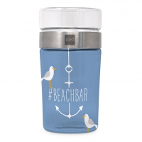 Snack 2Go Glas - Beach