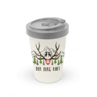 Bamboo mug To-Go - Der Berg ruft Travel Mug Bamboo mug To-Go - Der Berg ruft Travel Mug
