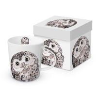 Porzellan-Henkelbecher - Owl Trend GB Porzellan-Henkelbecher - Owl Trend GB