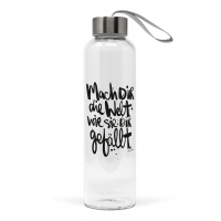 Glasflasche - Mach dir die Welt Bottle Glasflasche - Mach dir die Welt Bottle
