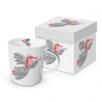 Porzellan-Henkelbecher - Silver Angel Trend GB Porzellan-Henkelbecher - Silver Angel Trend GB