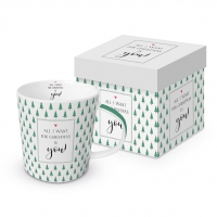 Porzellan-Henkelbecher - All I want Trend GB Porzellan-Henkelbecher - All I want Trend GB