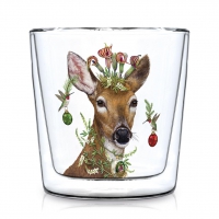 Doppelwand Glas 0,3 L - Christmas Princess Trendglas DW