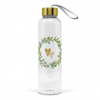 Glasflasche - Two Hearts Bottle Glasflasche - Two Hearts Bottle