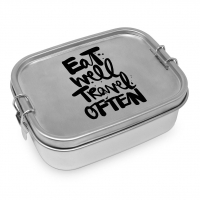Edelstahl Brotdose - Eat well Steel Lunch Box