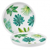 Porzellan-Teller 27cm - Jungle Trend Plate 27