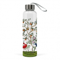 Glasflasche - Bird Chinoiserie Bottle