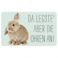 Frühstücks-Brettchen - Ohren anlegen